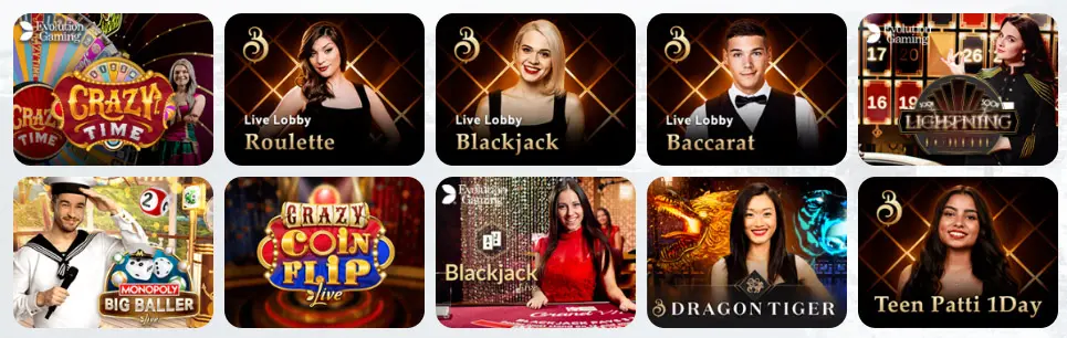 Jeux de casino en direct OCEANBETS CASINO