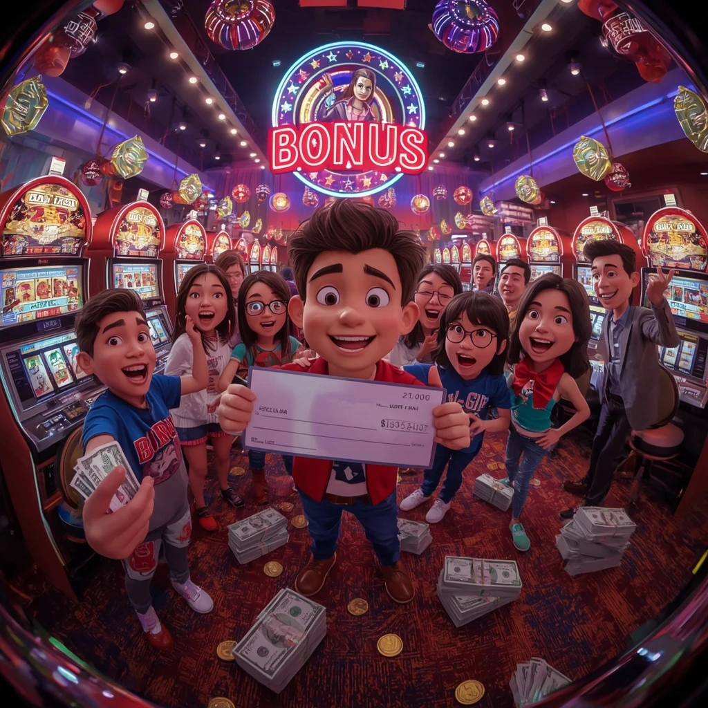 bonus dans les mains d'un homme au casino OCEANBETS CASINO